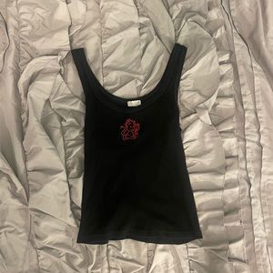 brandy melville devil tank top